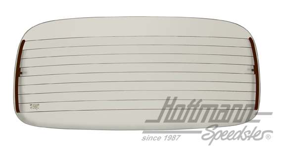 Luneta trasera, climatizada, Berlina, 57-64, transparente | 111 845 501 E heizbar | 020-6049