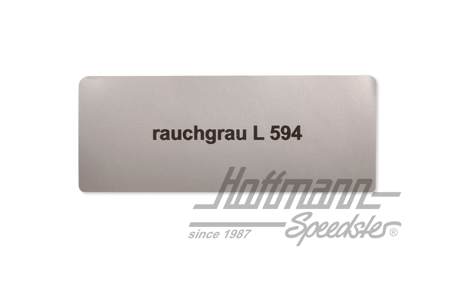 Pegatina, número de color L594, gris fumé | L594 | 021-0180-16
