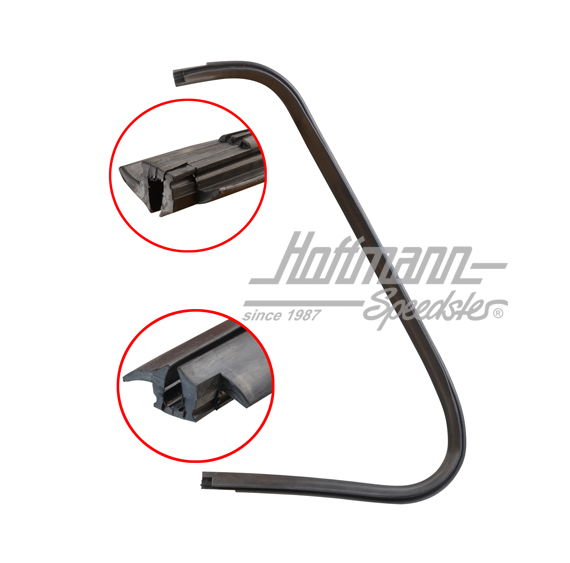 Junta de ventanilla triangular, fija, izquierda | 211 837 625 A | 090-6164-01