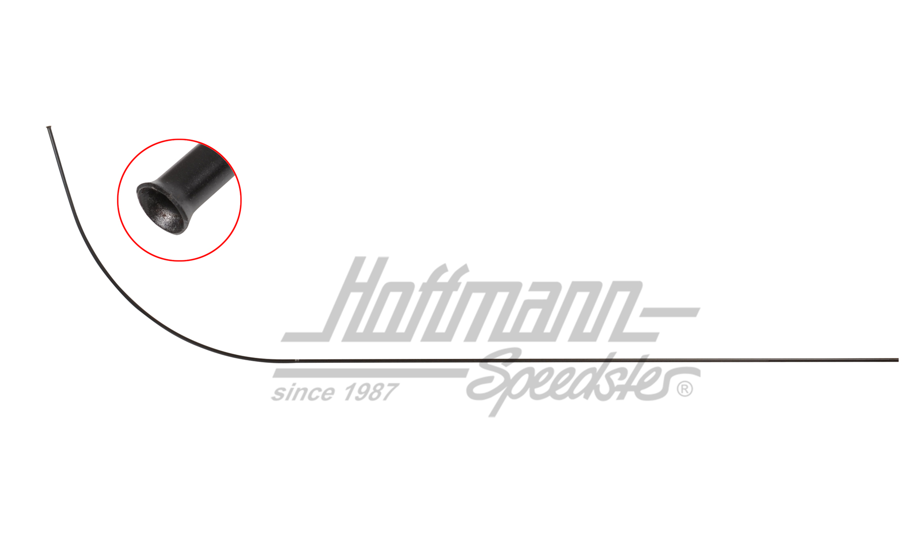 Tubo, tracción del capó, posterior, 1800 mm
                                                       