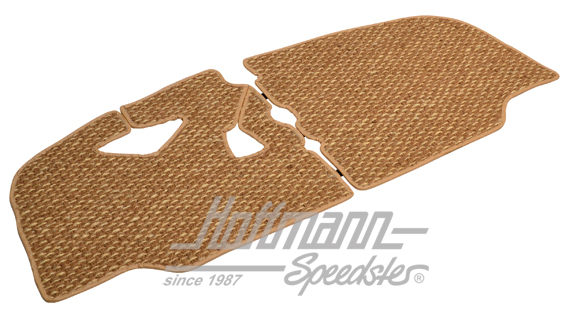 Alfombrillas, fibra de coco, 67-72, beige / marrón claro | ZVW 2BUS CTN | 098-0040-34