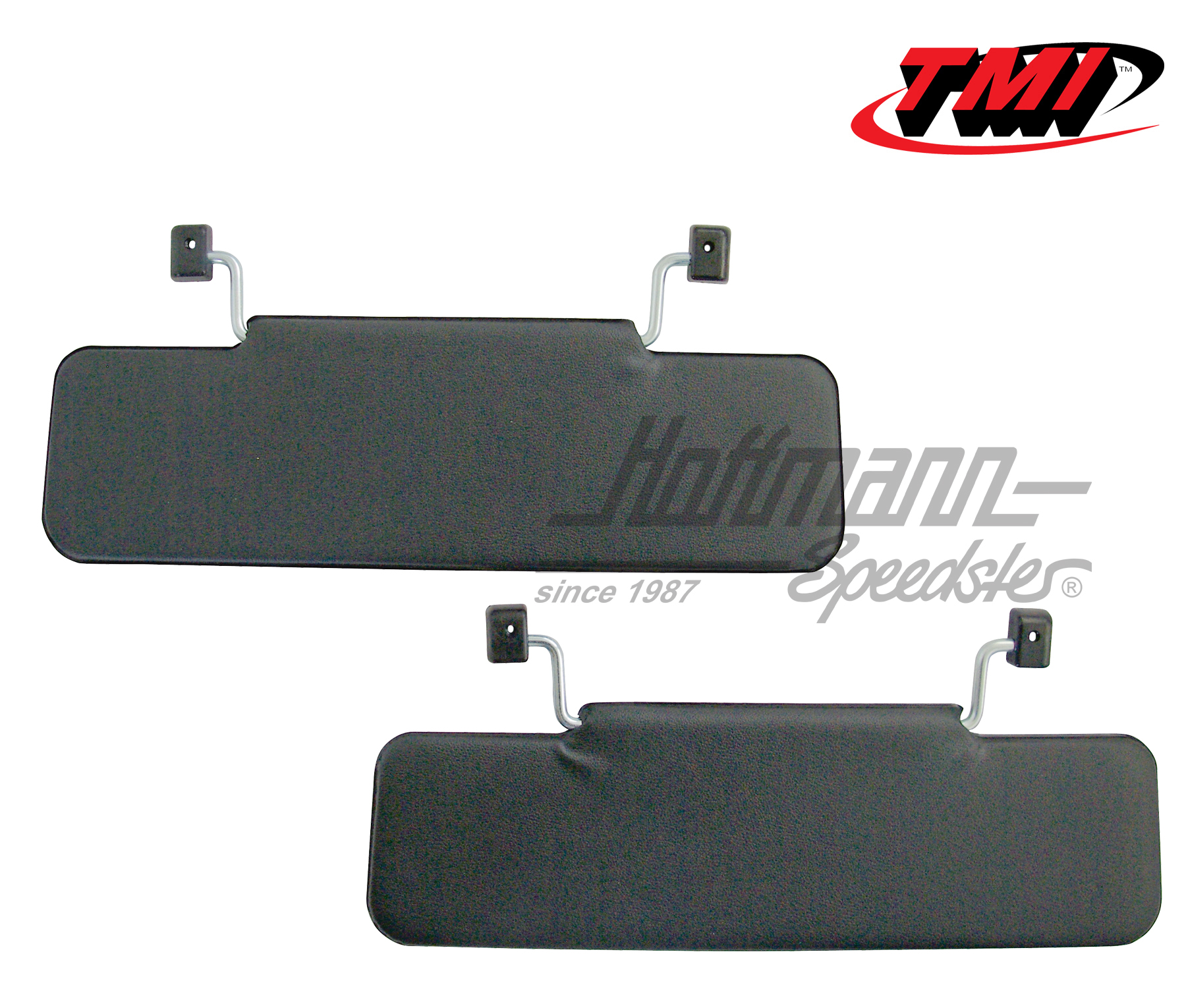 Viseras parasol, negras con soporte, Tipo 181 | 181 898 552 ABK | 080-5490