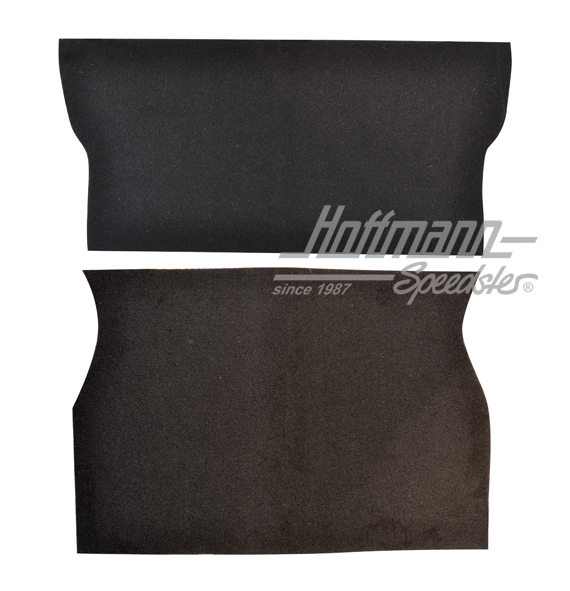 Alfombra maletero, Golf 1 , negra                                                                   