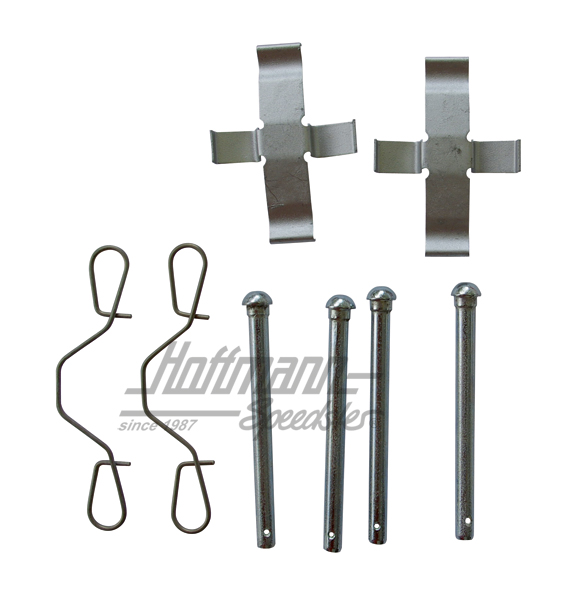 Kit de sujeción, pastillas de freno, ATE, 78-83 | --- --- --- | 160-4110-50