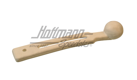 Sujeción banco posterior, Karmann Ghia, blanco | 141 885 585 WH | 066-1250-06