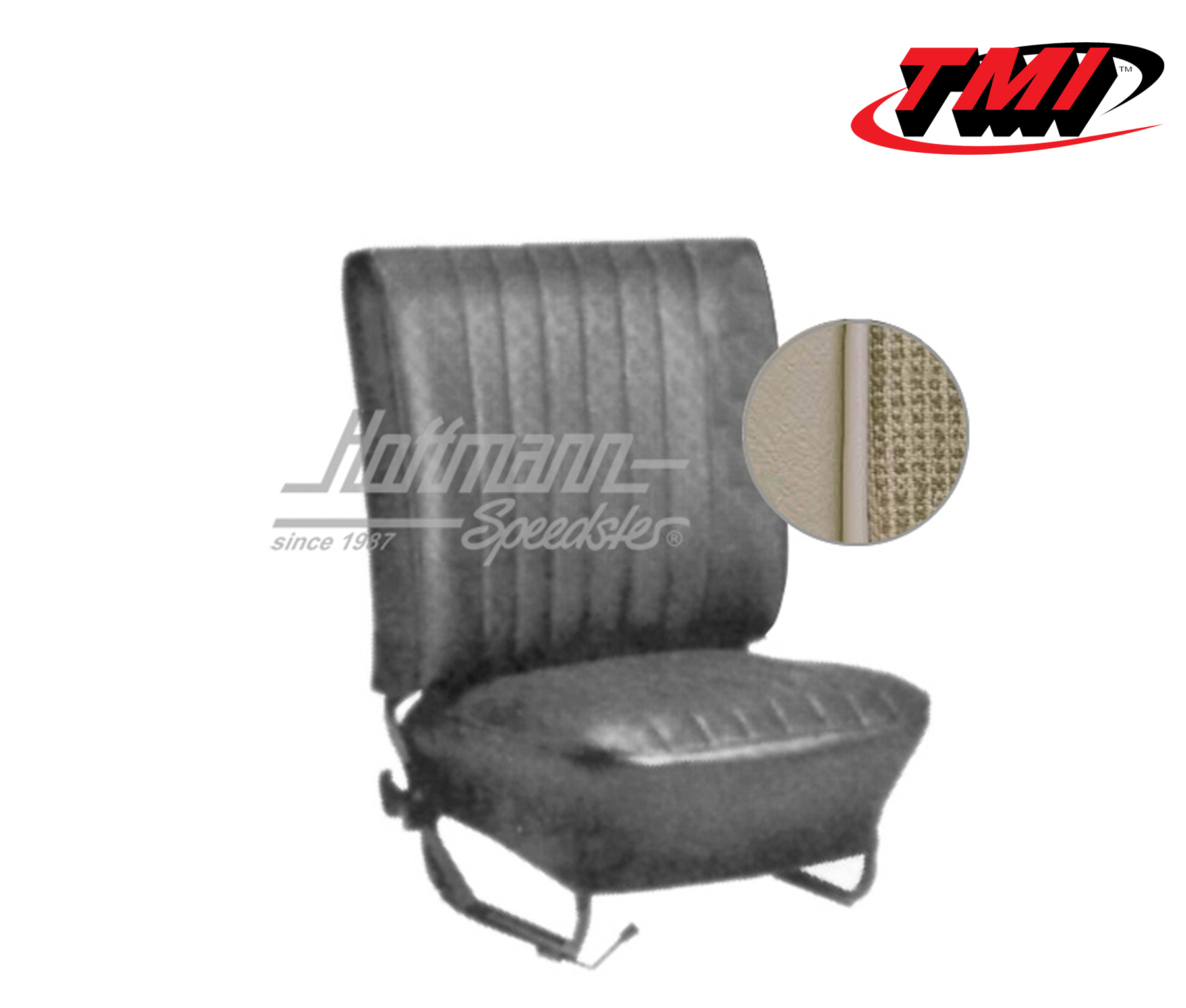 Fundas de asientos, Cabriolet, 64-67, tejido mesh, blanco antiguo | 43-1323-15-336 | 055-6550-15