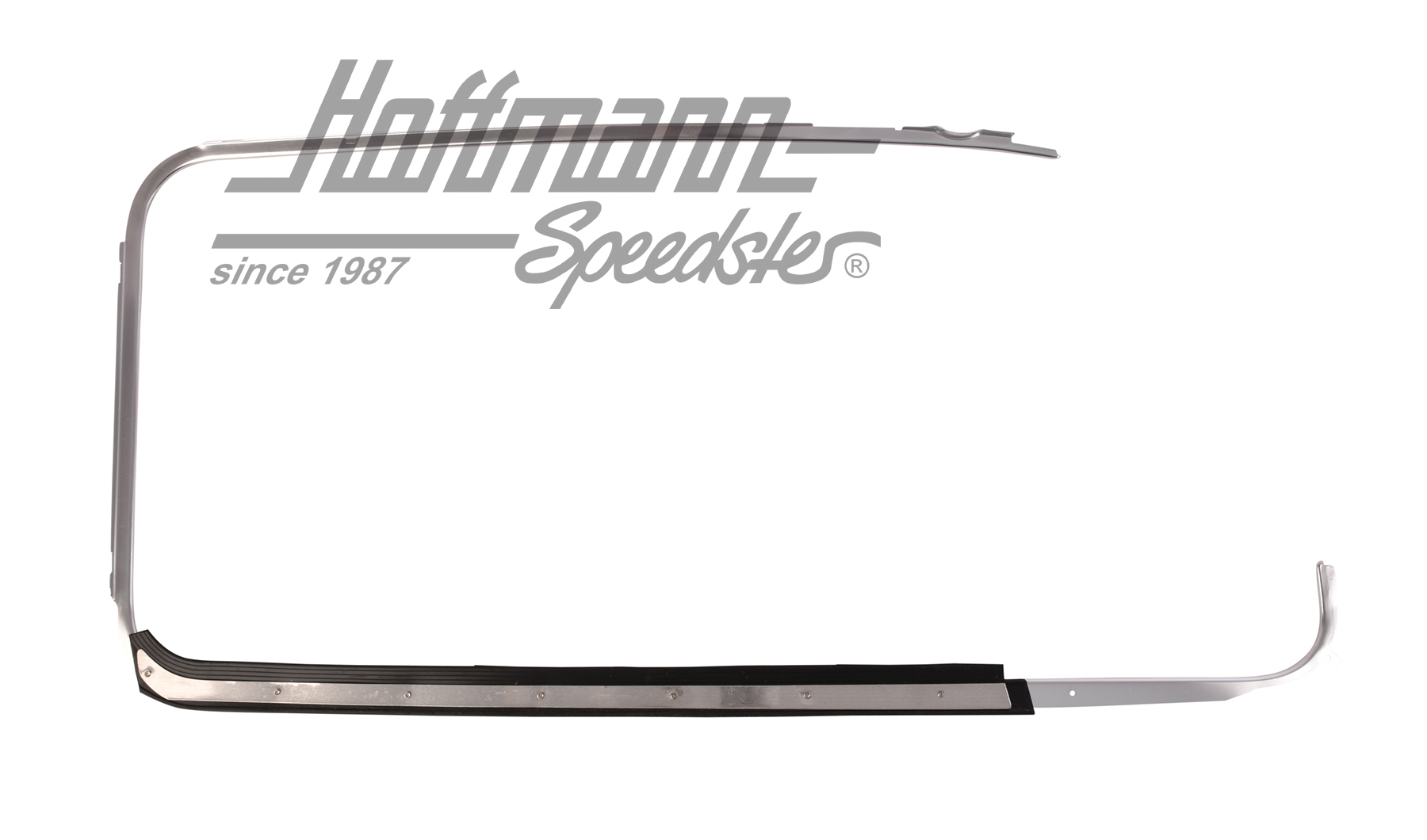 Marco decorativo de puerta, compl., color plata, izqda., 8.64-, Brasil                              