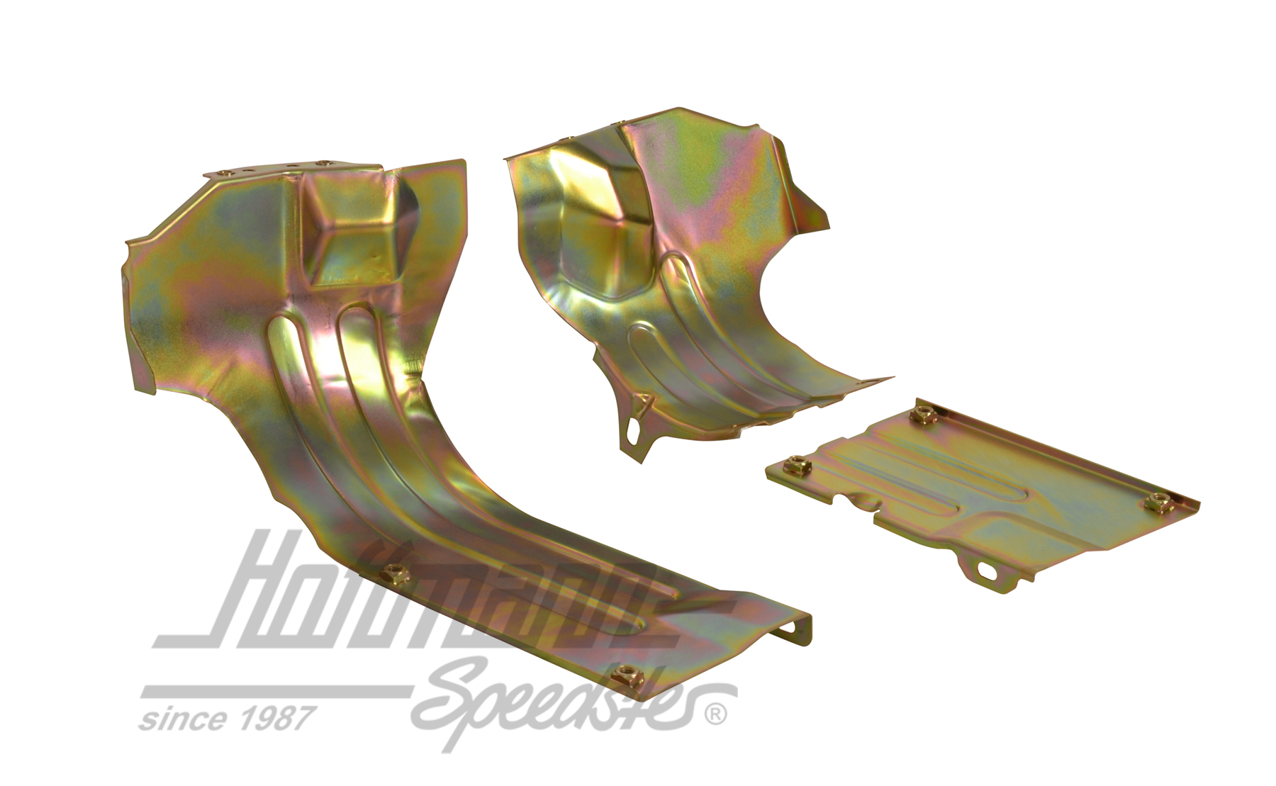 Chapa protectora de tubo de varilla de empuje, 3 piezas, 1.2 | 111 119 350 Satz | 010-1193-34