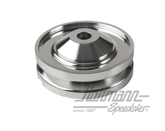 Polea de alternador, 12V, Billet cromada | 16-9707 | 010-1161-35