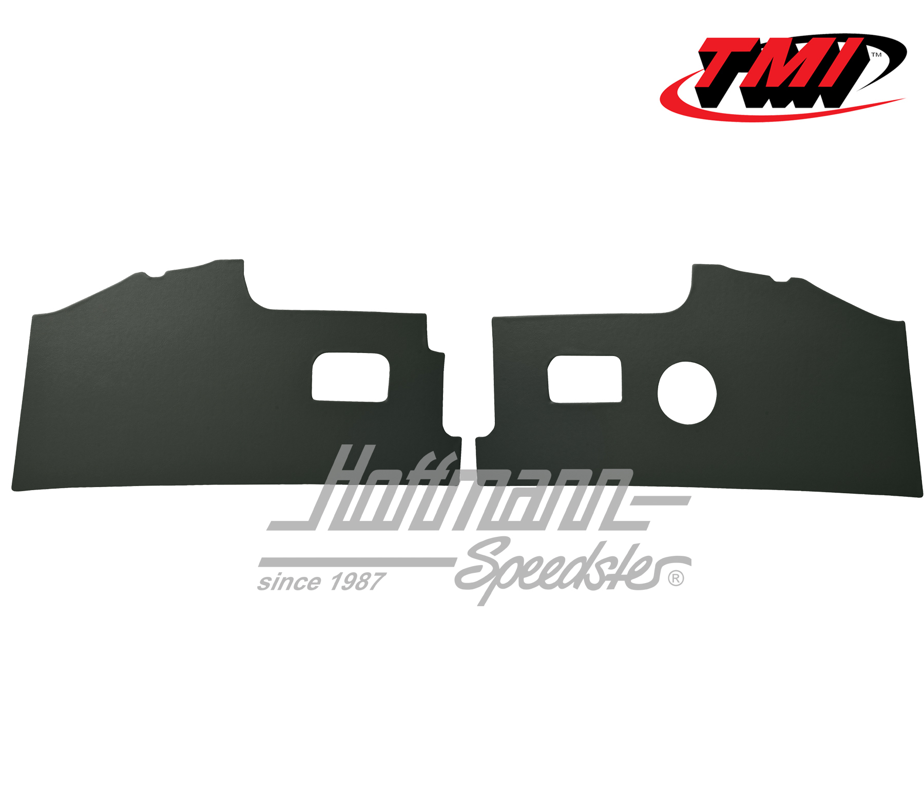 Revestimiento de panel frontal, 8.70-, negro | 211 898 111 a | 098-0548-01