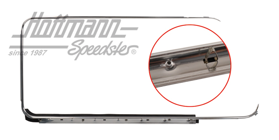 Marco decorativo de puerta, color plata, Alemania, derecho | 211 853 322 B | 090-6152-02