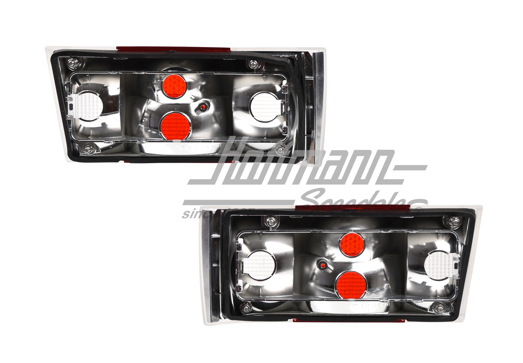 Pilotos traseros, Golf 1, 74-93, rojo/blanco                                                        