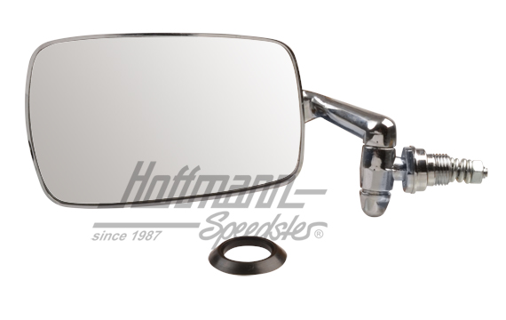 Retrovisor exterior, Escarabajo Berlina, cromado, izquierdo | 113 857 513 D | 045-9201