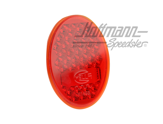 Tulipa piloto trasero, oval,  52-55, Hella                                                          