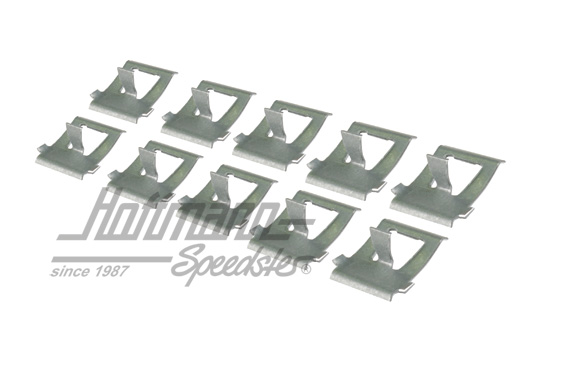 Clip para moldura de estribo, 33 mm, juego | 113 853 559 | 020-2100-35