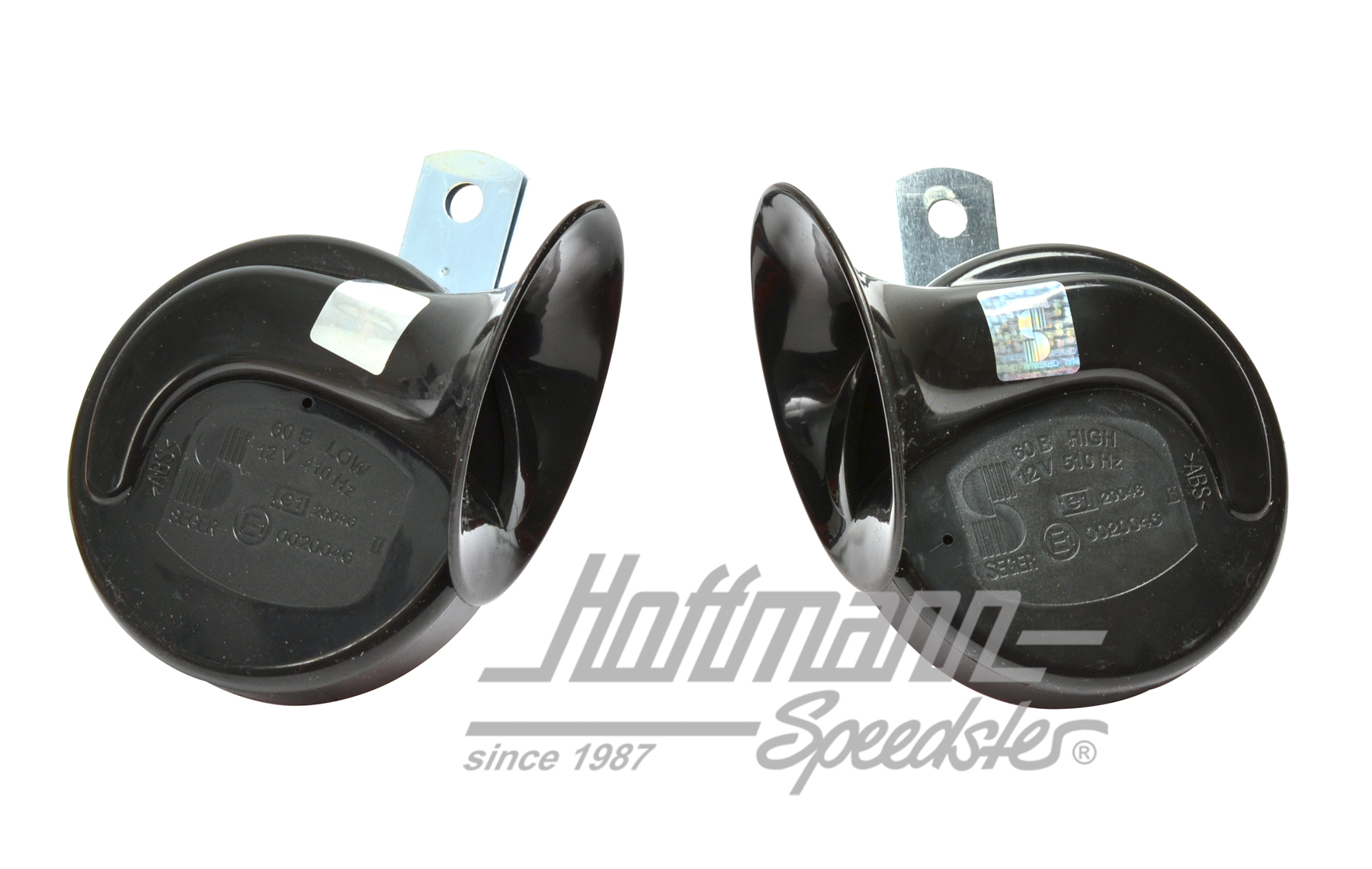 Fanfarrias eléctricas, negro/rojo | 60BT 1202B | 200-8050