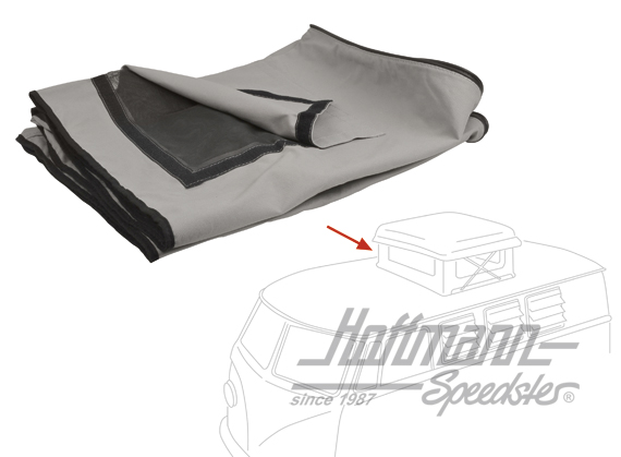 Pop-top de lona, Westfalia, techo móvil, Furgoneta T1, gris | 231-701-GY | 089-2000-10