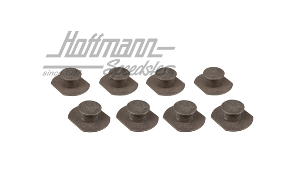 Kit de sujeción, revestimiento de goma, 55-59 | 111 701 495 A | 020-5461