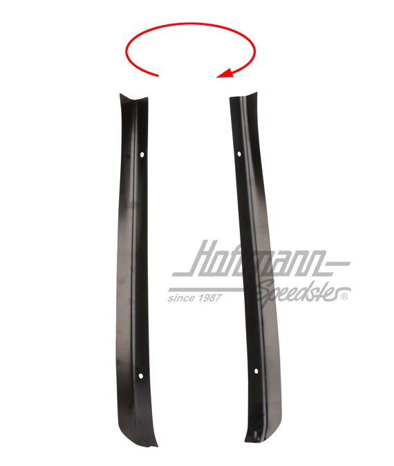 Chapa de cubierta, pilar B, superior, interior, derecha                                             