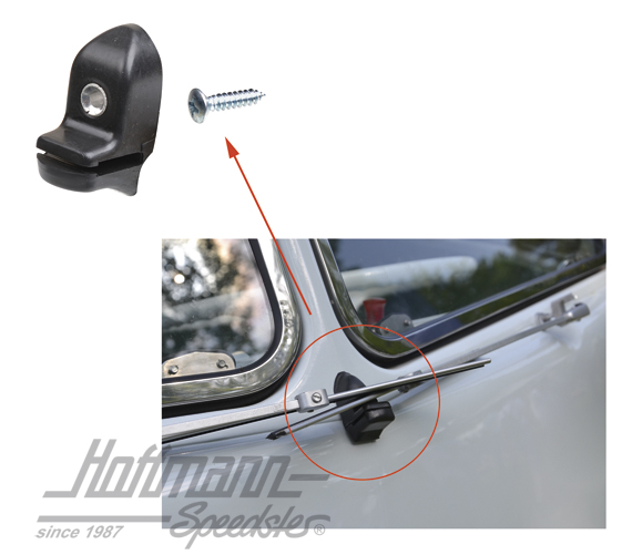 Soporte, brazos del limpiaparabrisas, Furgoneta Safari, -62 | 261 955 231 A | 086-1509