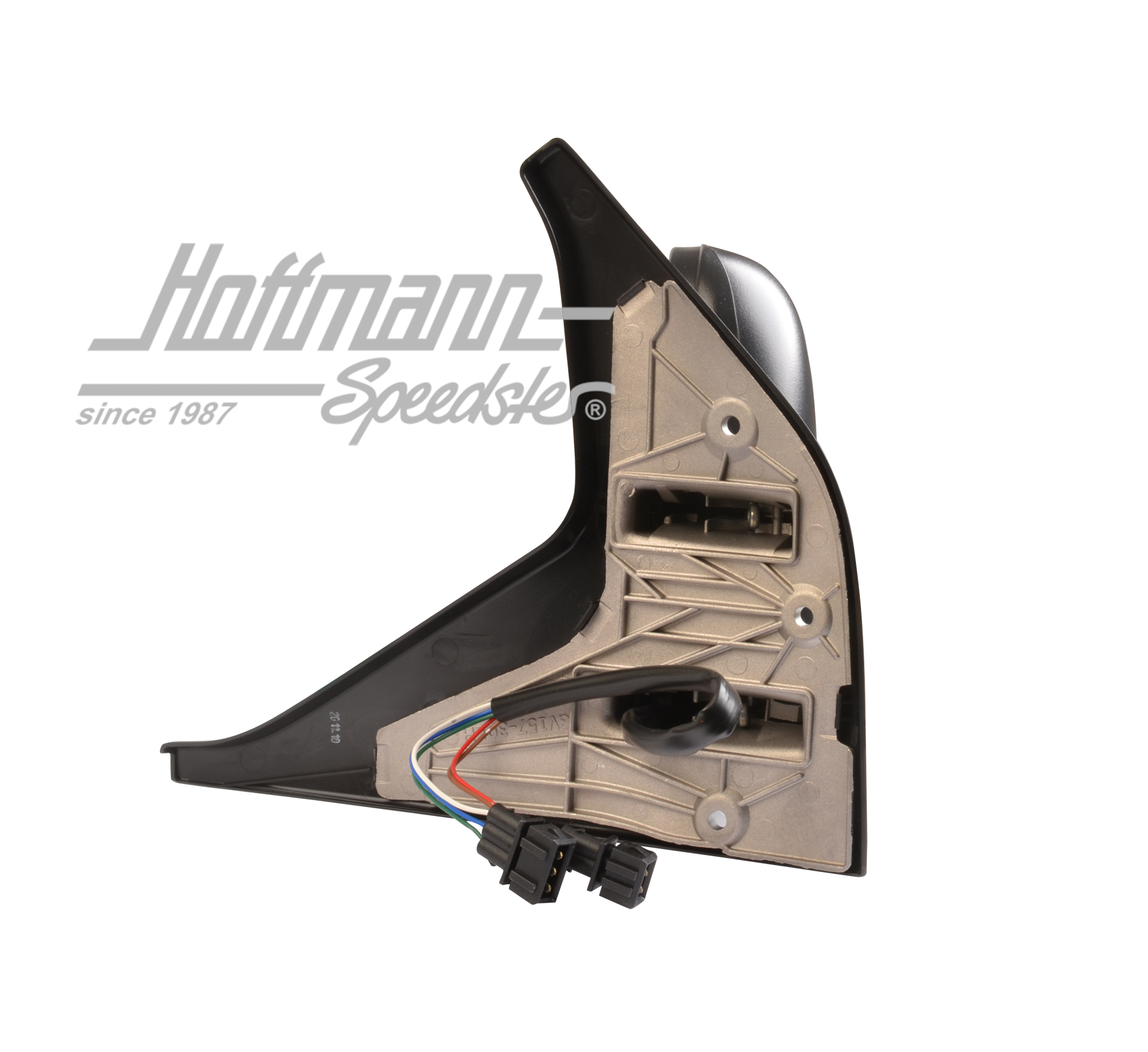 Retrovisor exterior, eléctrico ((plano), negro, izqda.                                              