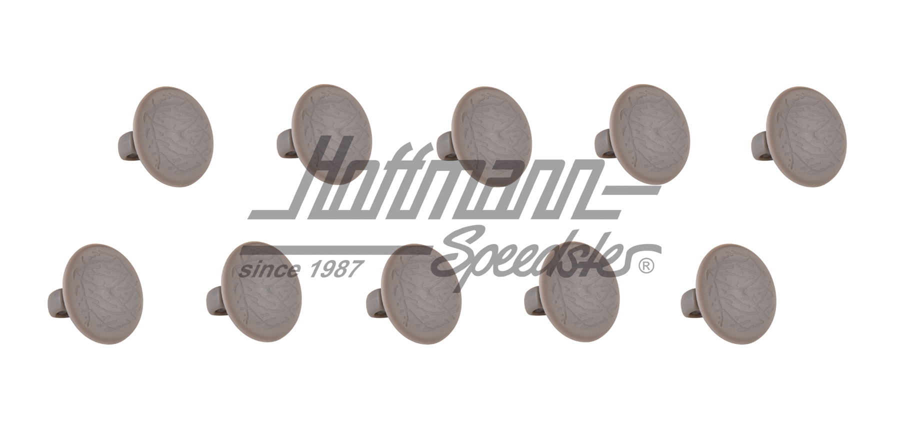 Clips, paneles, Furgoneta T3, gris | 251 867 299  6AW | 360-1551-24