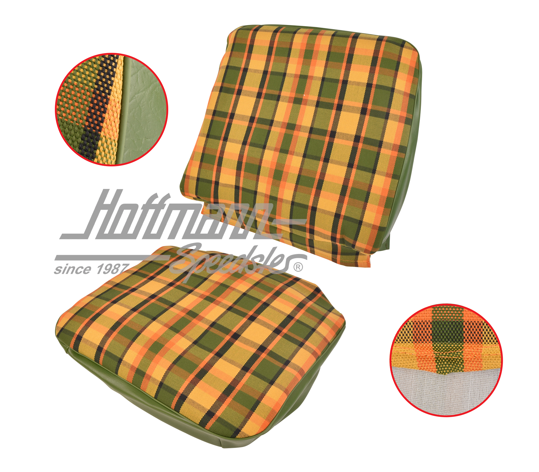Funda para asiento, Westfalia, amarillo/naranja/verde, 68-74 |  | 098-1300-59