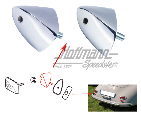 Consola para ojo de gato, izquierdo/ derecho                                                        