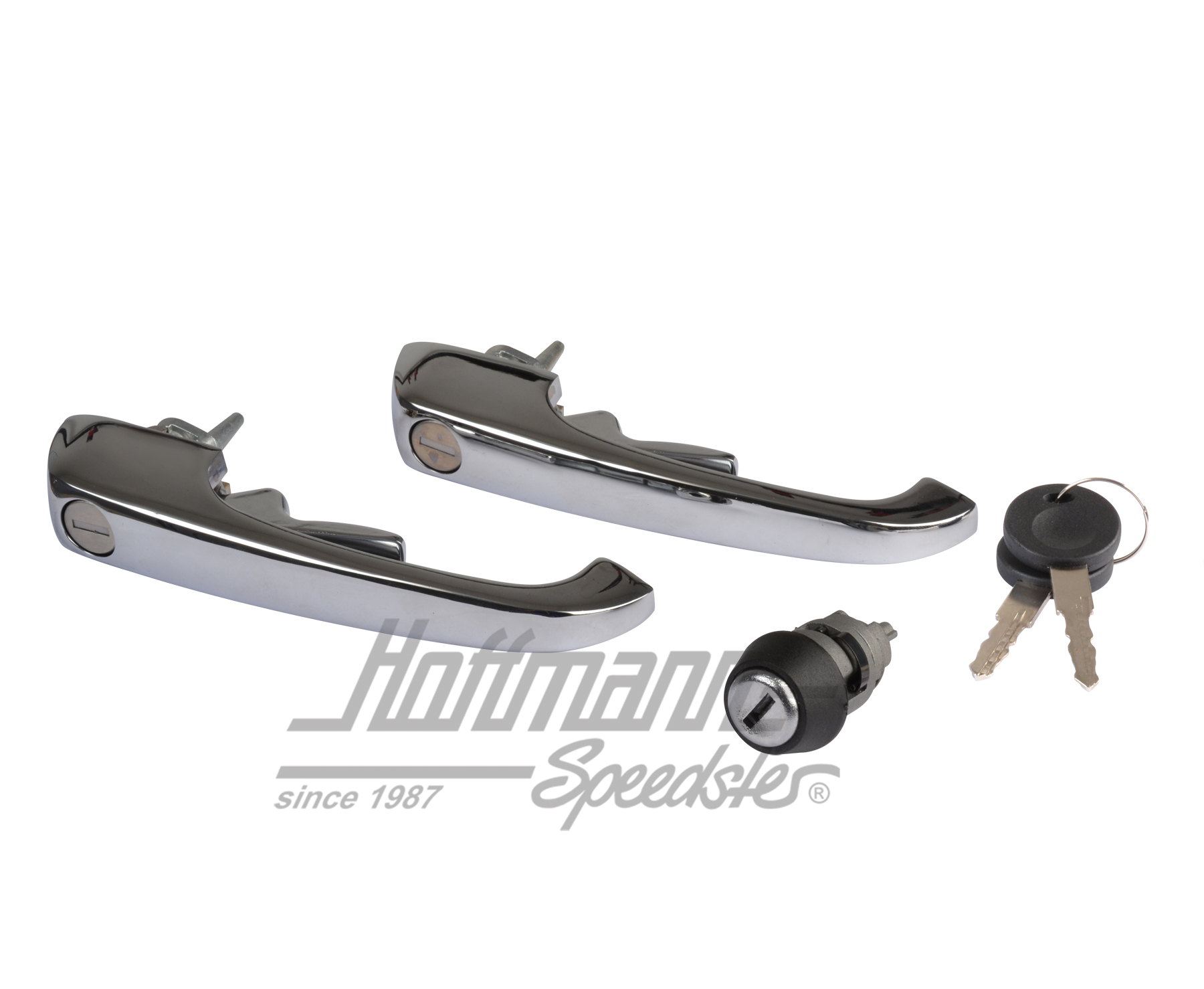 Kit de cierre, Furgoneta T2, 8.70-7.79, cromado | 211 837 205 N SATZ | 097-1010-70