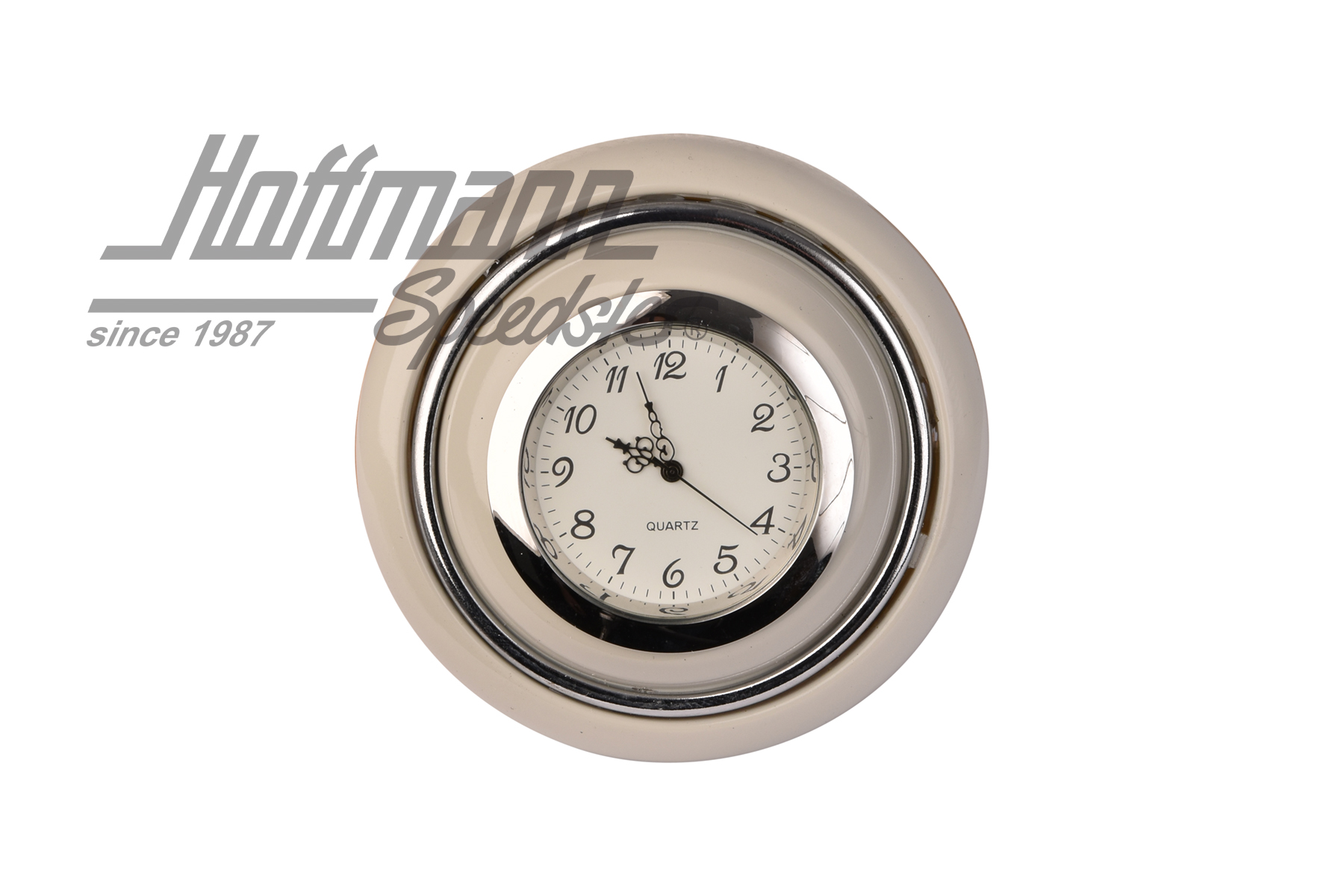 Botón del claxon, con reloj, Escarabajo/Furgoneta, gris                                             