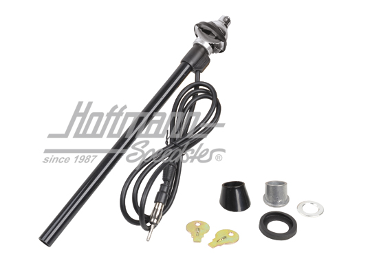 Antena, Porsche 911, 65-89, cromada | 901 645 301 00 | 580-1380