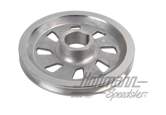 Polea, aluminio, Shark-Design, roja                                                                 