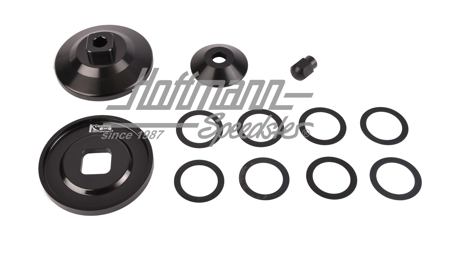 Juego de polea de alternador, Kühltek, negro | AC903113KTK | 010-1161-80