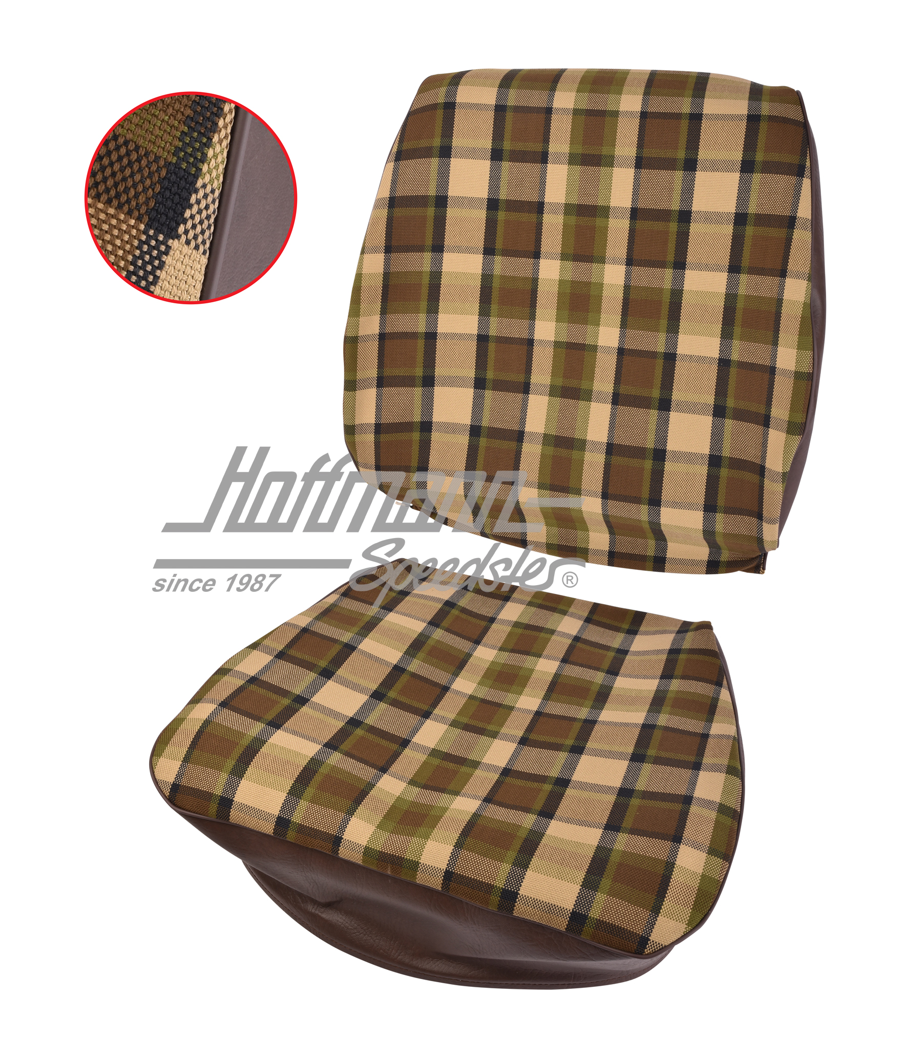 Funda para asiento, Westfalia, marrón/beige, 74-79 |  | 098-1275-53