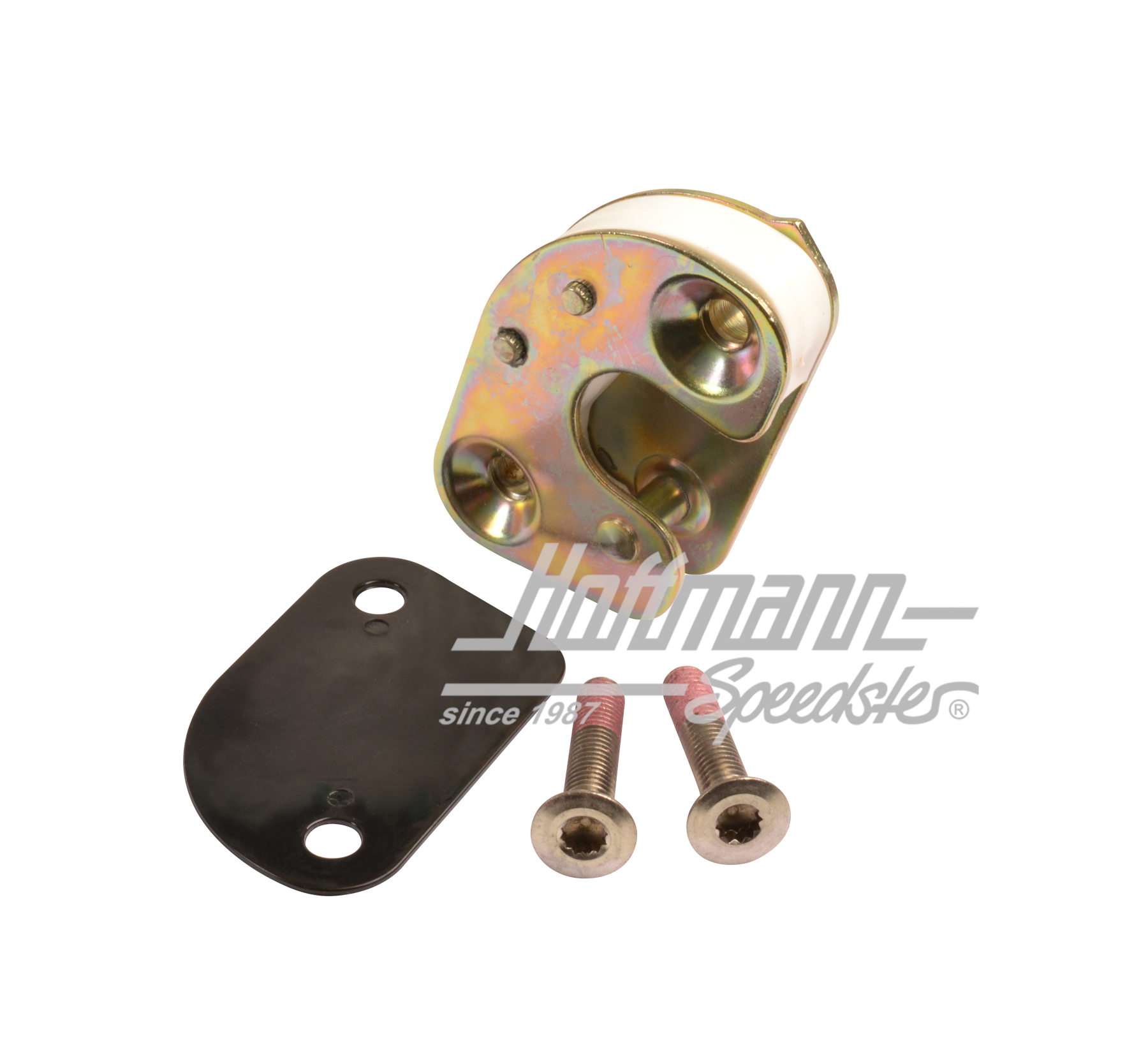 Juego de placa de cierre, Porsche 911,73-94, izqda. (amarillo) | 911 531 701 02 Satz | 511-0247-11