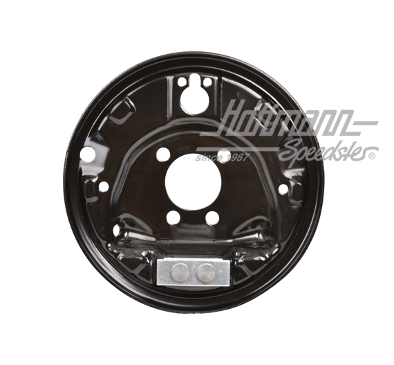 Plato de anclaje de freno, Golf 1, 8.78-4.82, izquierda | 171 609 425 A | 160-3640-11