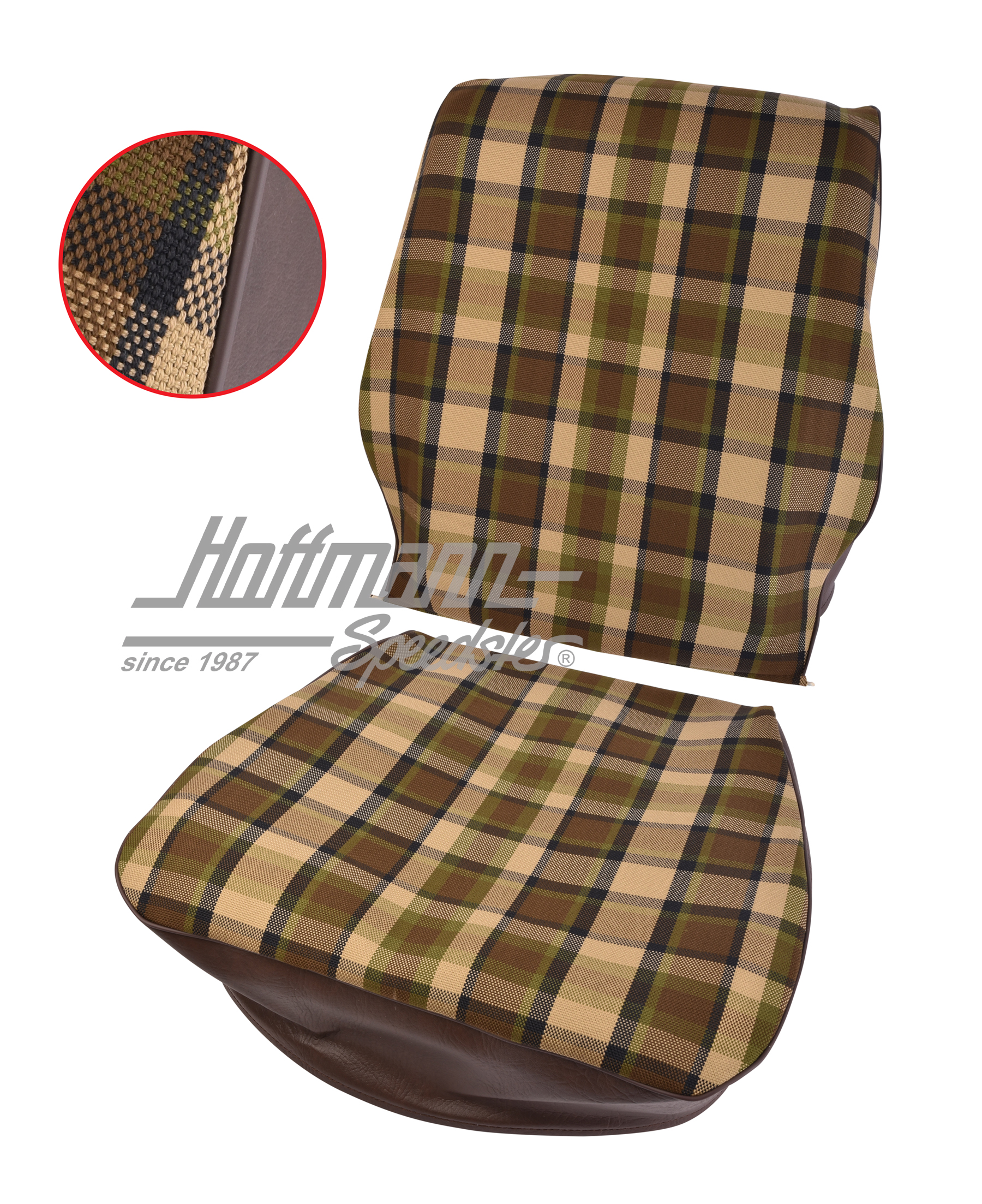 Funda para asiento, Westfalia, marrón/beige, 74-79 |  | 098-1272-53