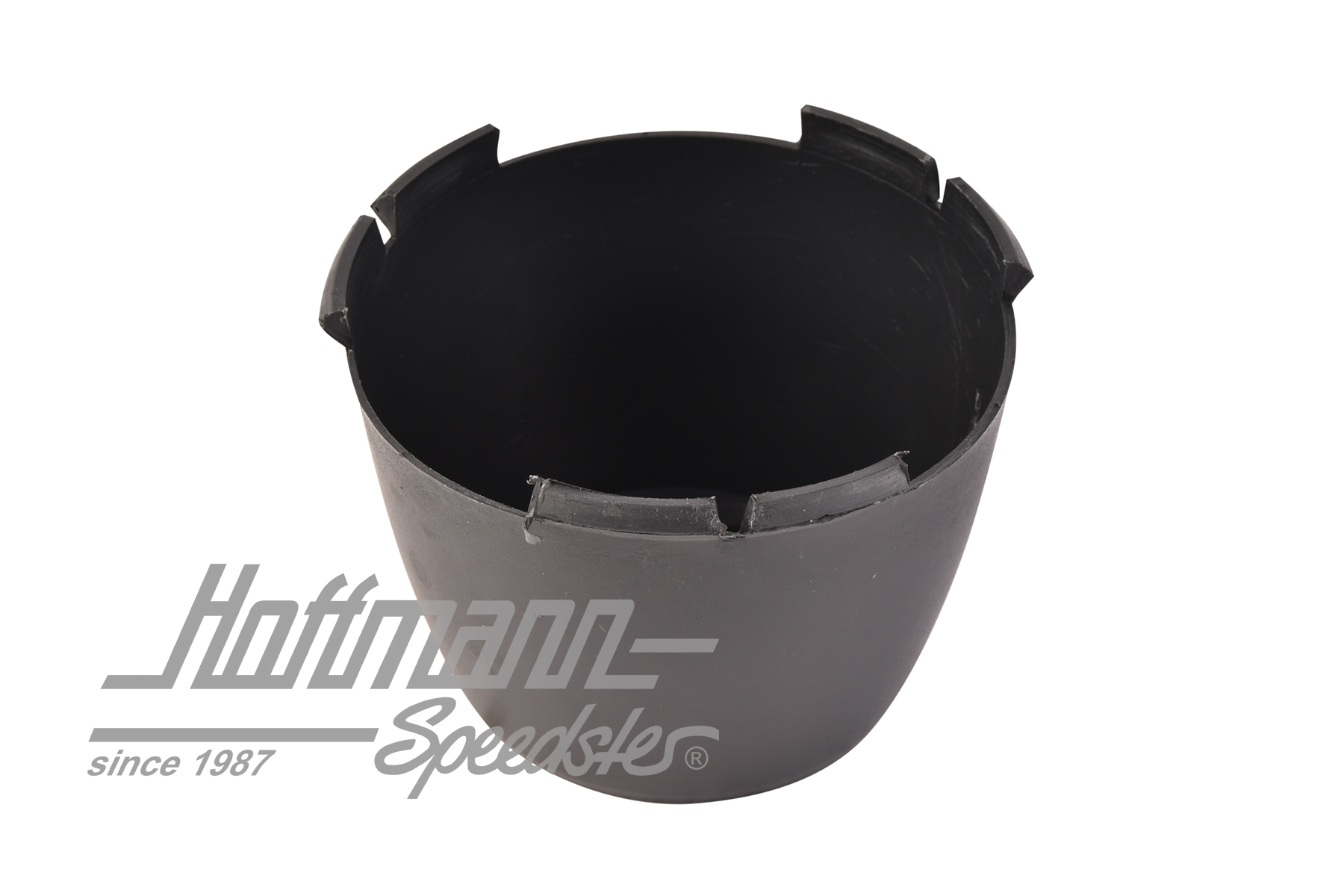 Tapacubos, alto, negro                                                                              