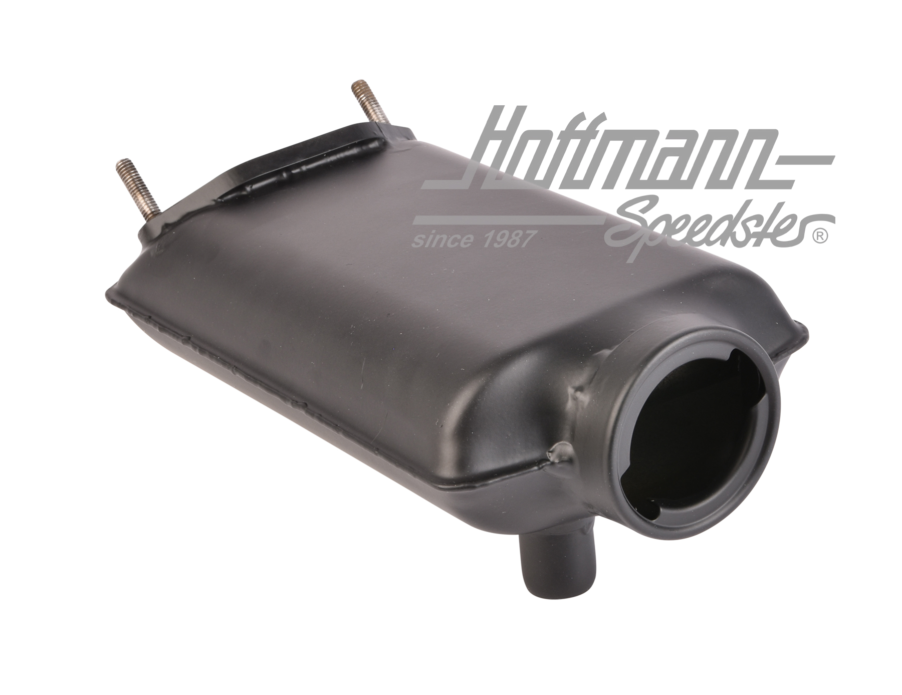 Ventilación del motor, Porsche 356 B-T6/C, Acero inoxidable 
                                       
