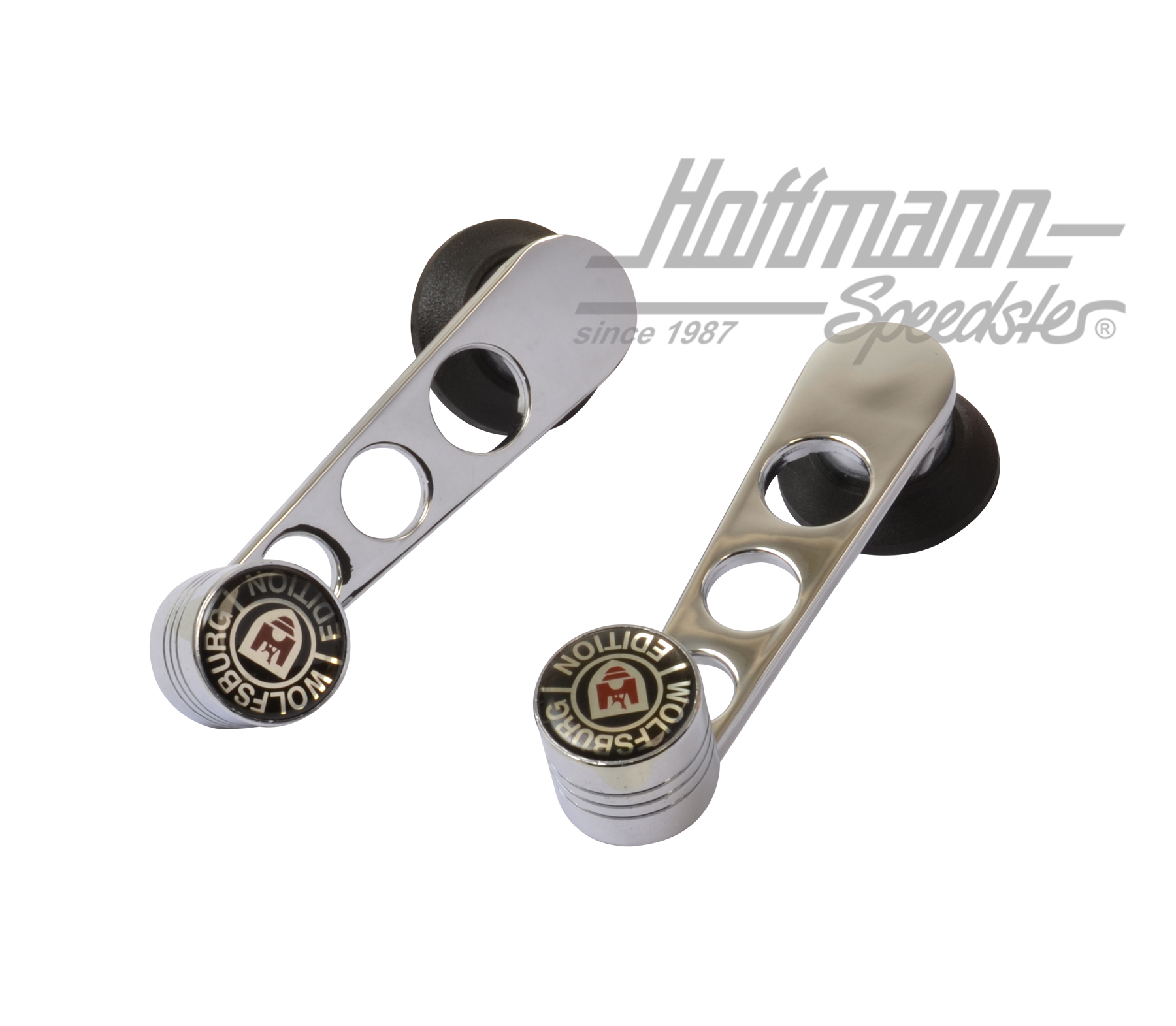 Manivela elevalunas, Furgoneta T4, cromada, WOB
                                                   