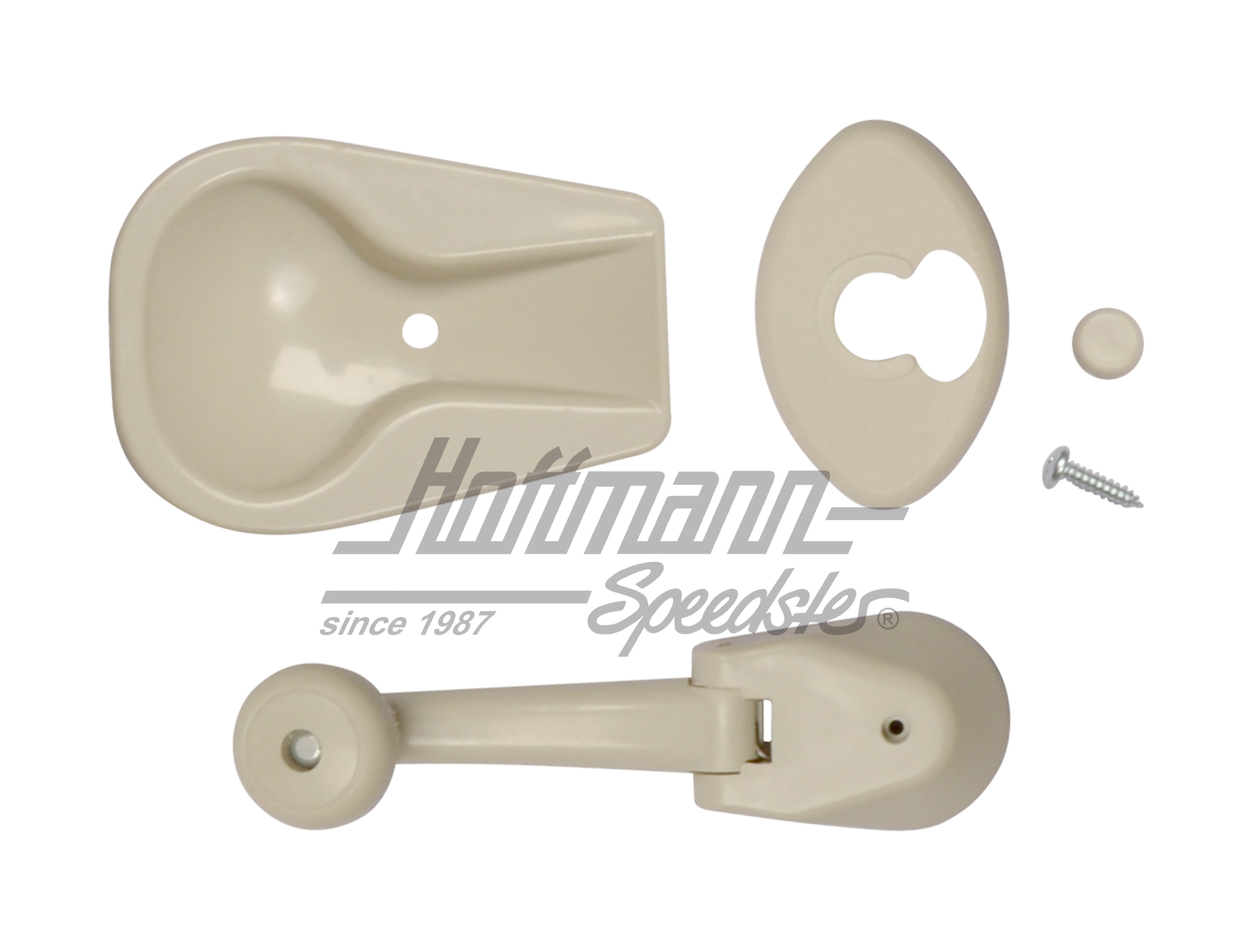 Kit de reparación, manivela de techo corredizo, beis | 253 877 453 KIT beige | 020-5503-04