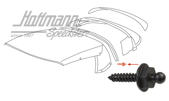 Parte inferior tornillo Tenax, 4.2 x 16, negra | 999 591 598 02 | 511-1004