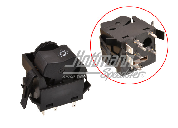 Conmutador de luces, Furgoneta T3/Golf 1/Porsche 924 | 251 941 531 M | 340-6005