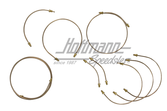 Juego de latiguillos de freno, Kunifer 1303, freno de tambor | 90 60 07 01 | 020-6928