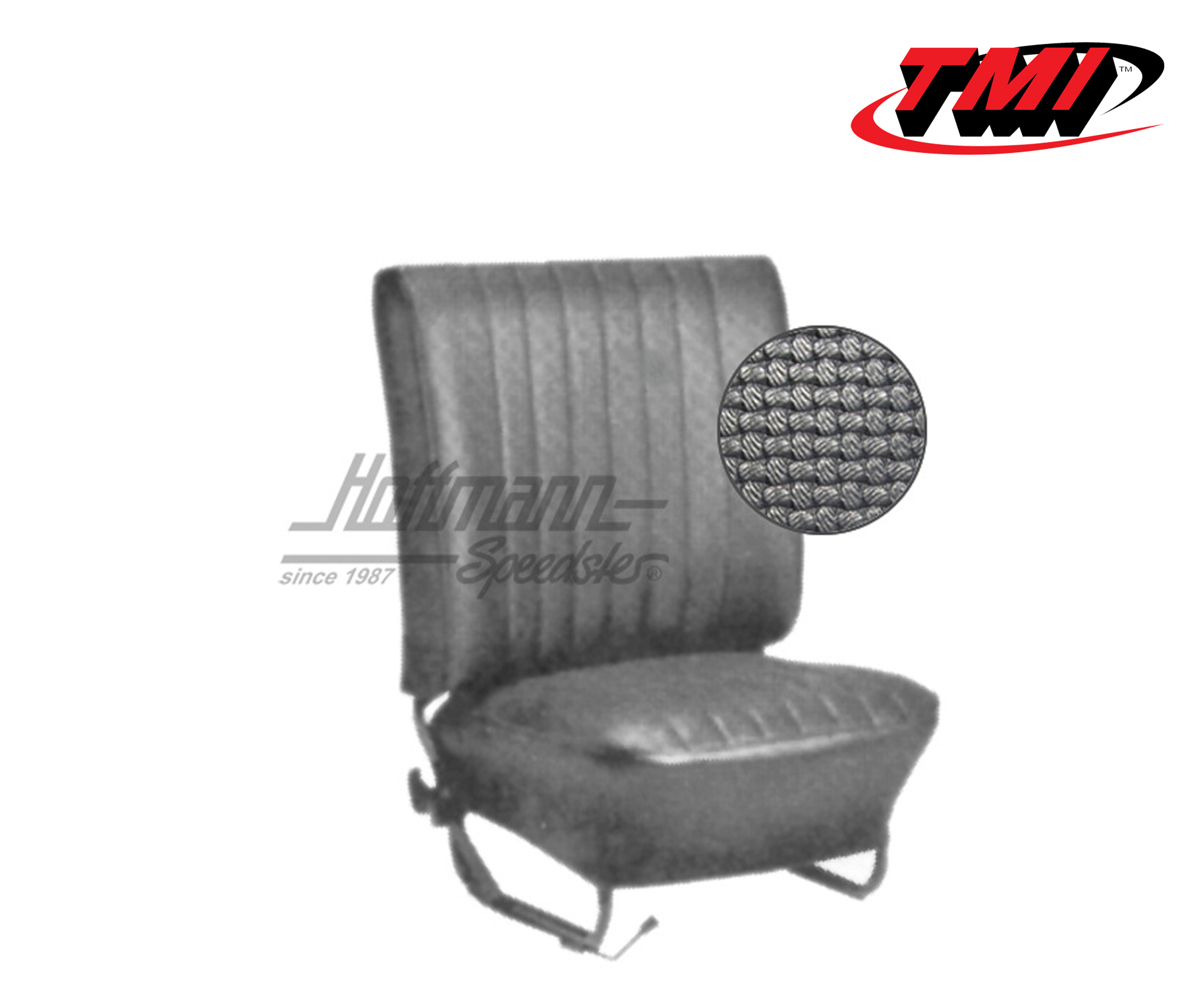 Fundas de asientos, Sedán, 64-67, tejido de cesta, negro | 43-1124-01 | 055-5540