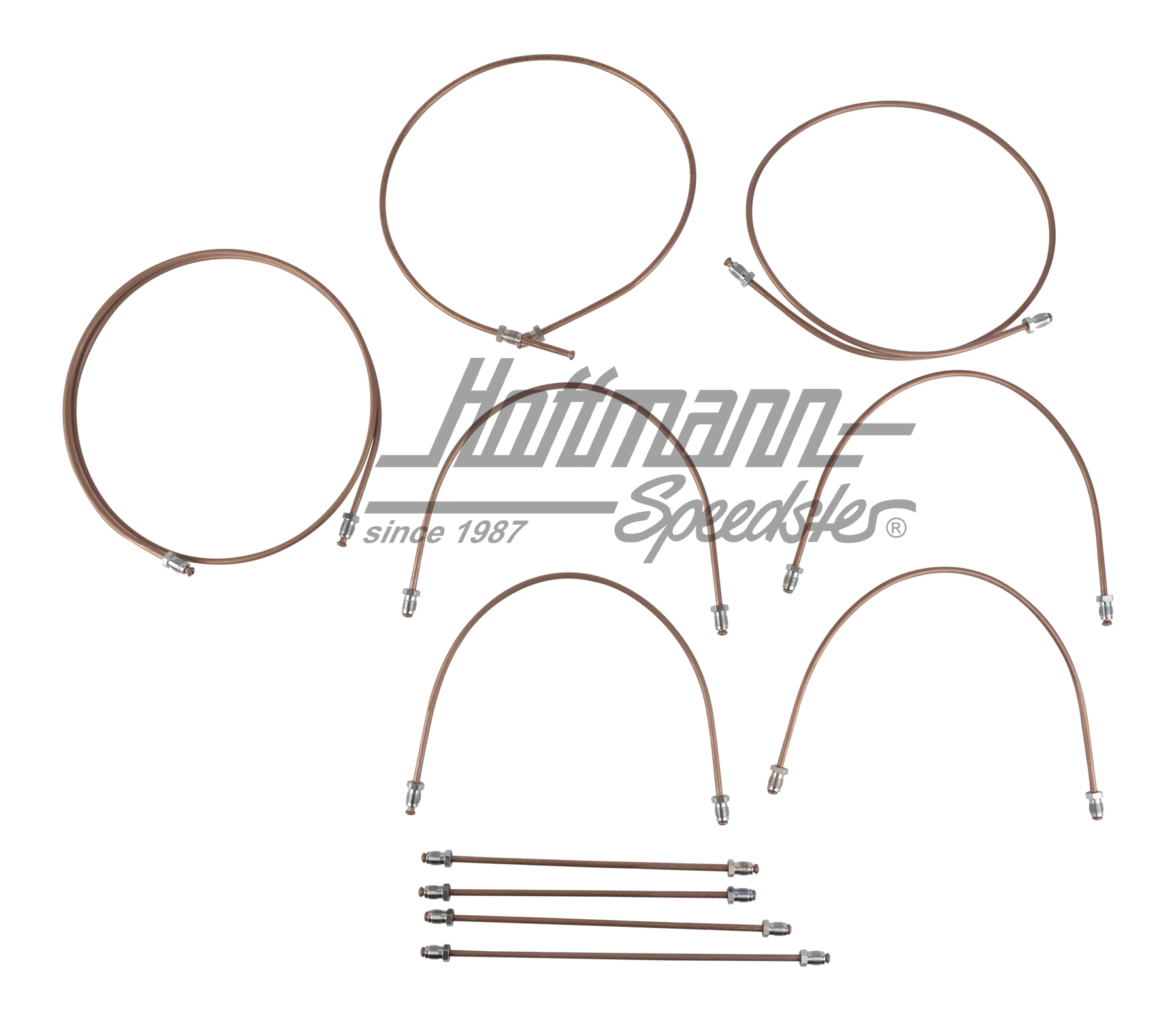 Kit de mangueras de freno, Porsche 914 | 99357906 | 600-6250