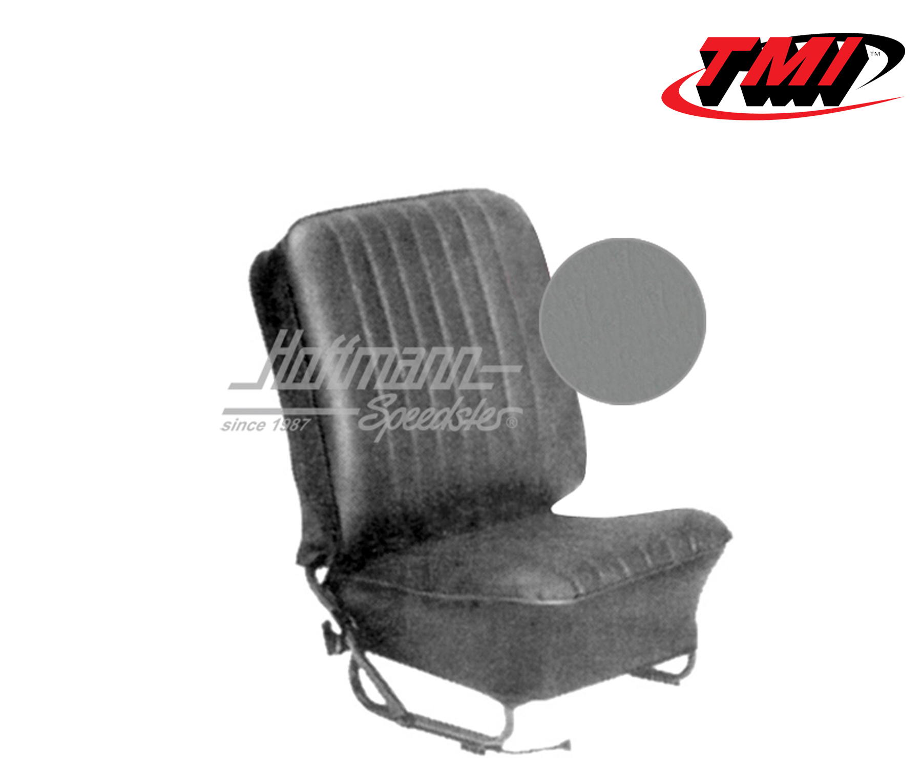 Fundas de asientos, Cabriolet, 57-64 ,clásica, gris | 43-1322-16-16-15W | 055-6636