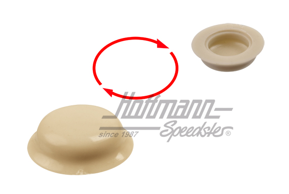 Caperuza, cubierta pilar C, gris | 311 867 169 8AX | 208-1914-18