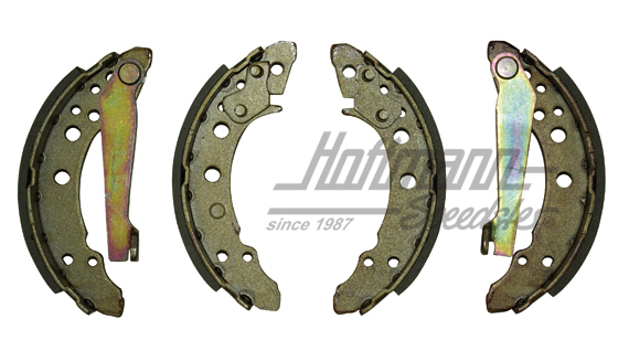 Kit de zapatas de freno, trasero, 180x30, 78-94 | 867 698 525 | 160-3505