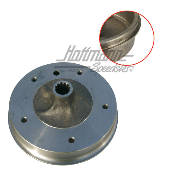 Tambor de freno, posterior, Furgoneta T2, 8.67-2.68 | 211 501 615 F | 090-3046